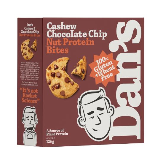Nut Protein Bites Cashew Chocolate Chip 126g